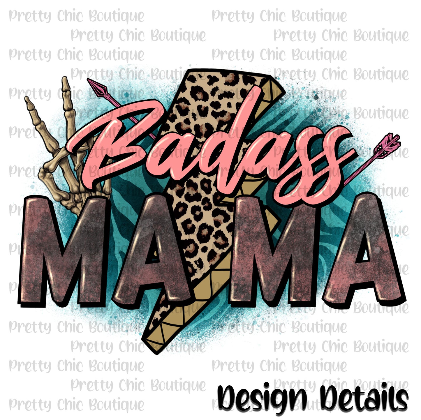 Badass Mama Trucker Distressed Patch Ponytail Hat