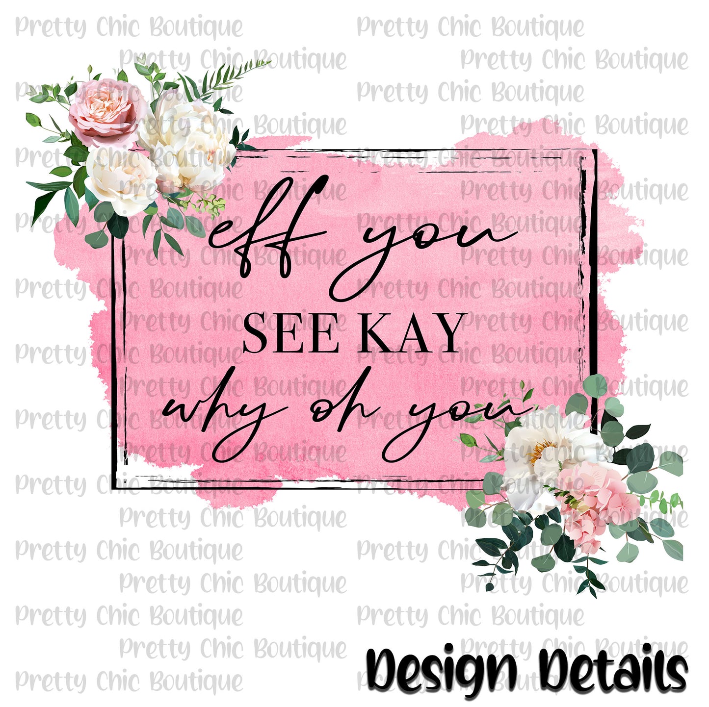 Eff You See Kay Why Oh You Trucker Distressed Patch Hat