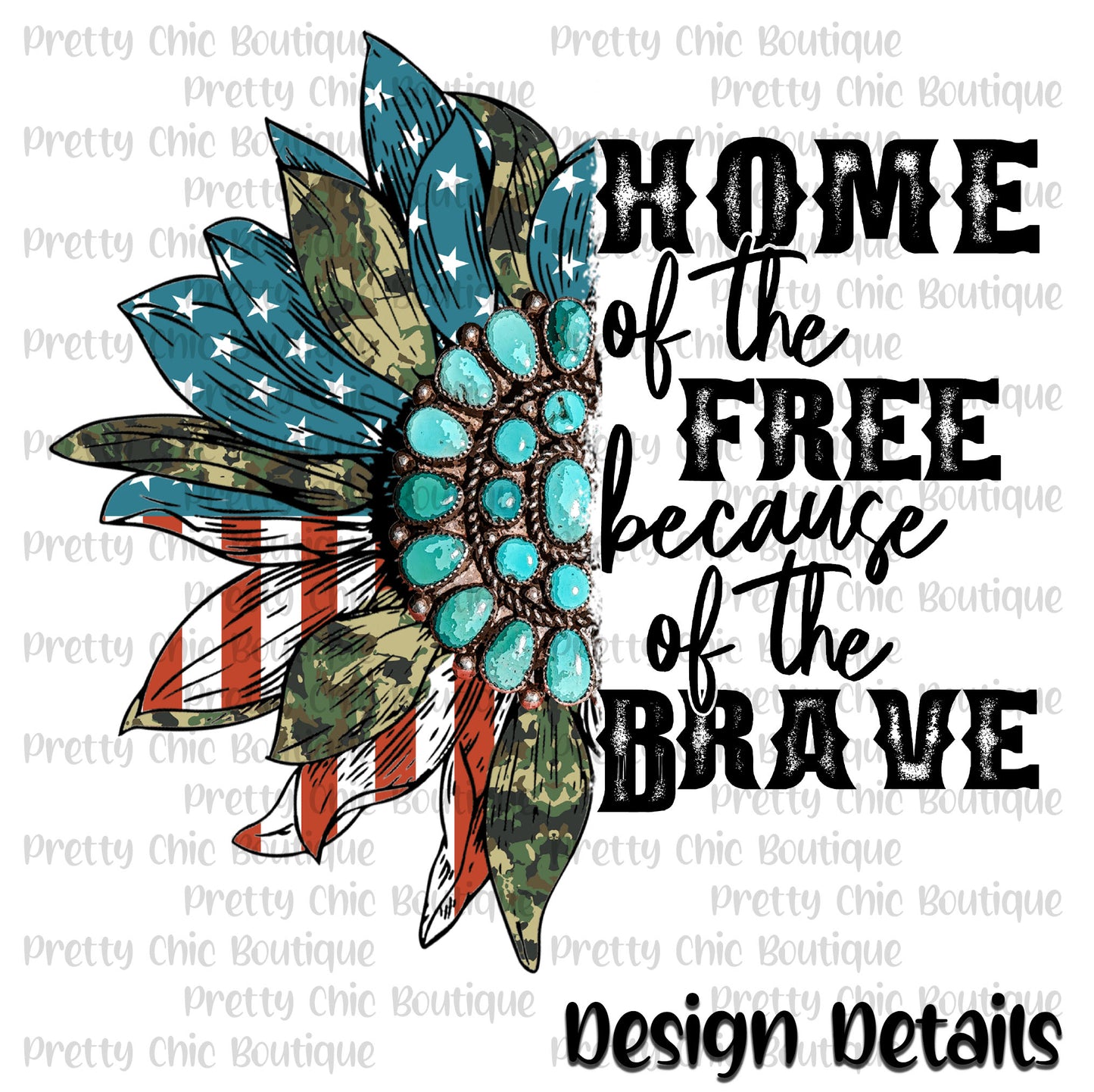 Home of the Free Distressed Patch Hat