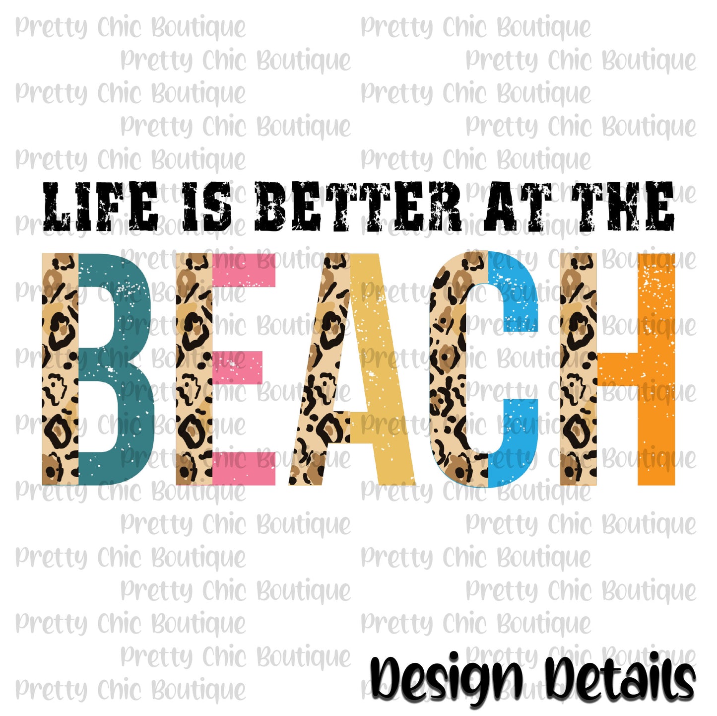 Life Is Better At The Beach Trucker Distressed Patch Ponytail Hat