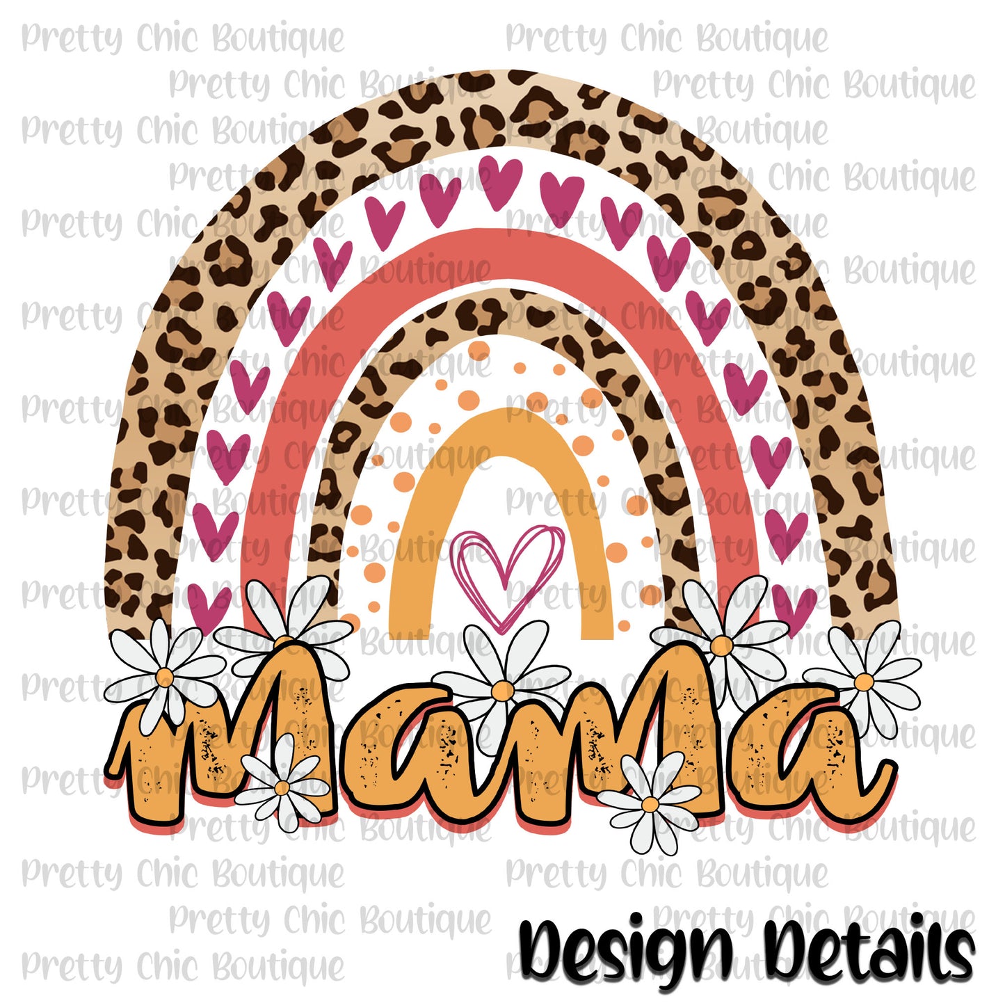 Mama Retro Trucker Distressed Patch Ponytail Hat