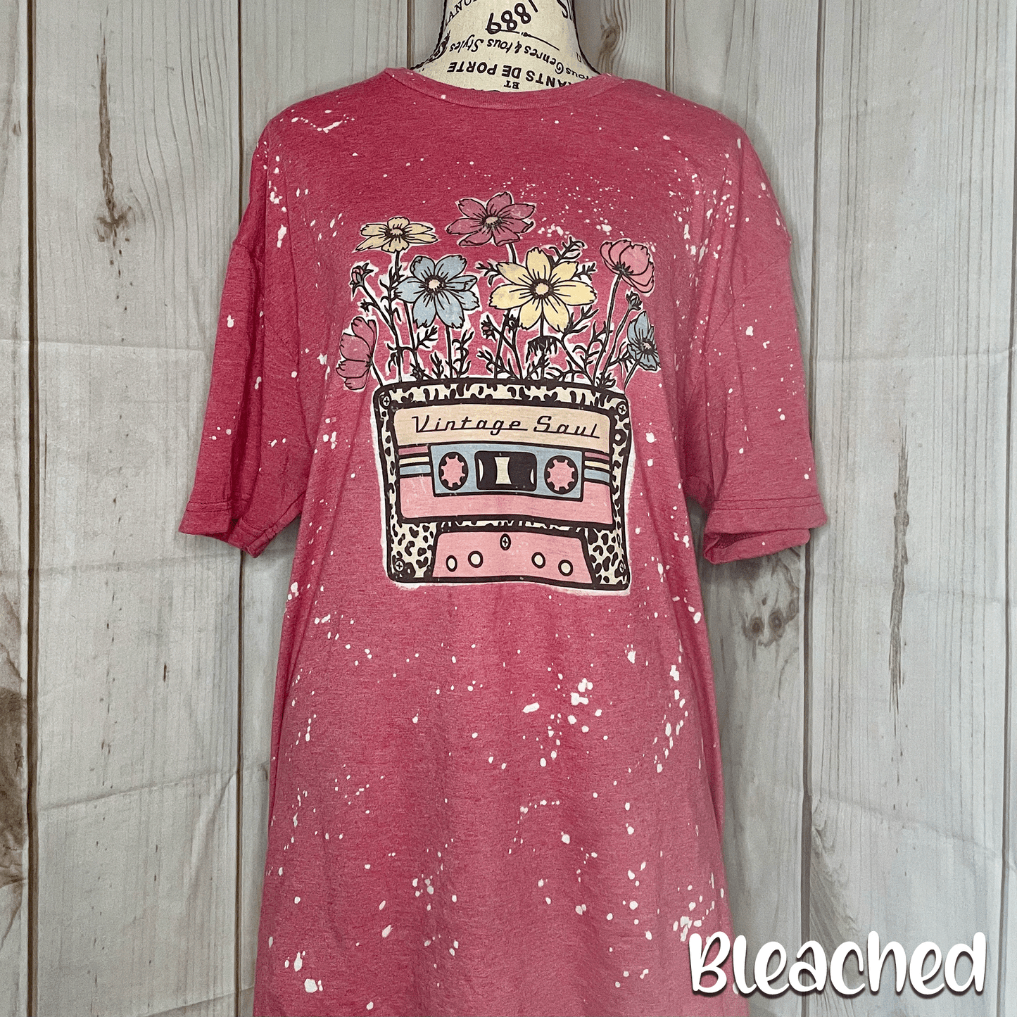 Vintage Soul Bleached Fashion Tee