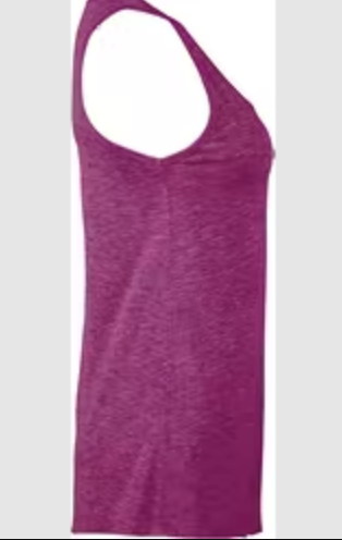 Delta P506T Ladies Tri-Blend Flowy Tank Heather Berry