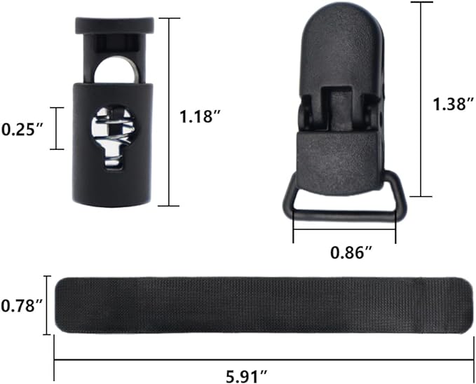 Garden Flag Stand Replacement Clip & Stopper