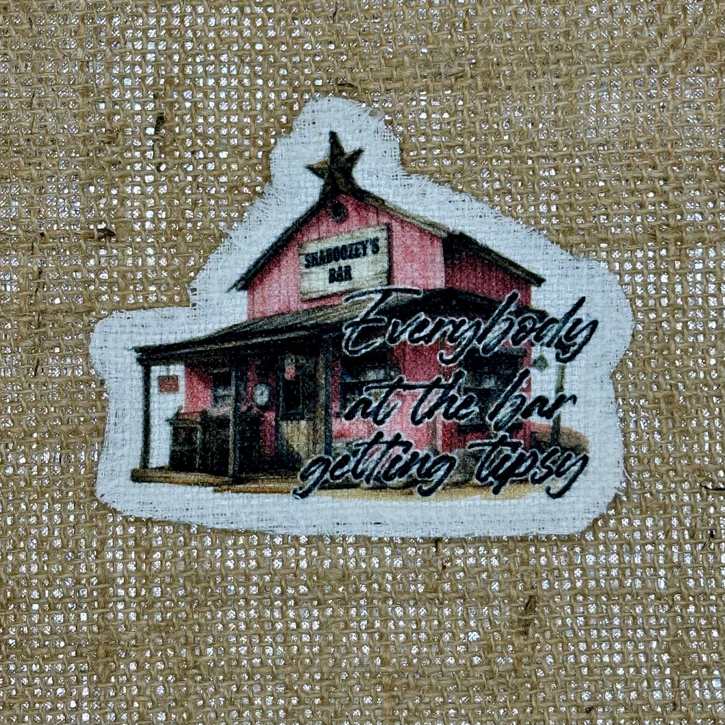 Everybody at The Bar... Iron-On Patch