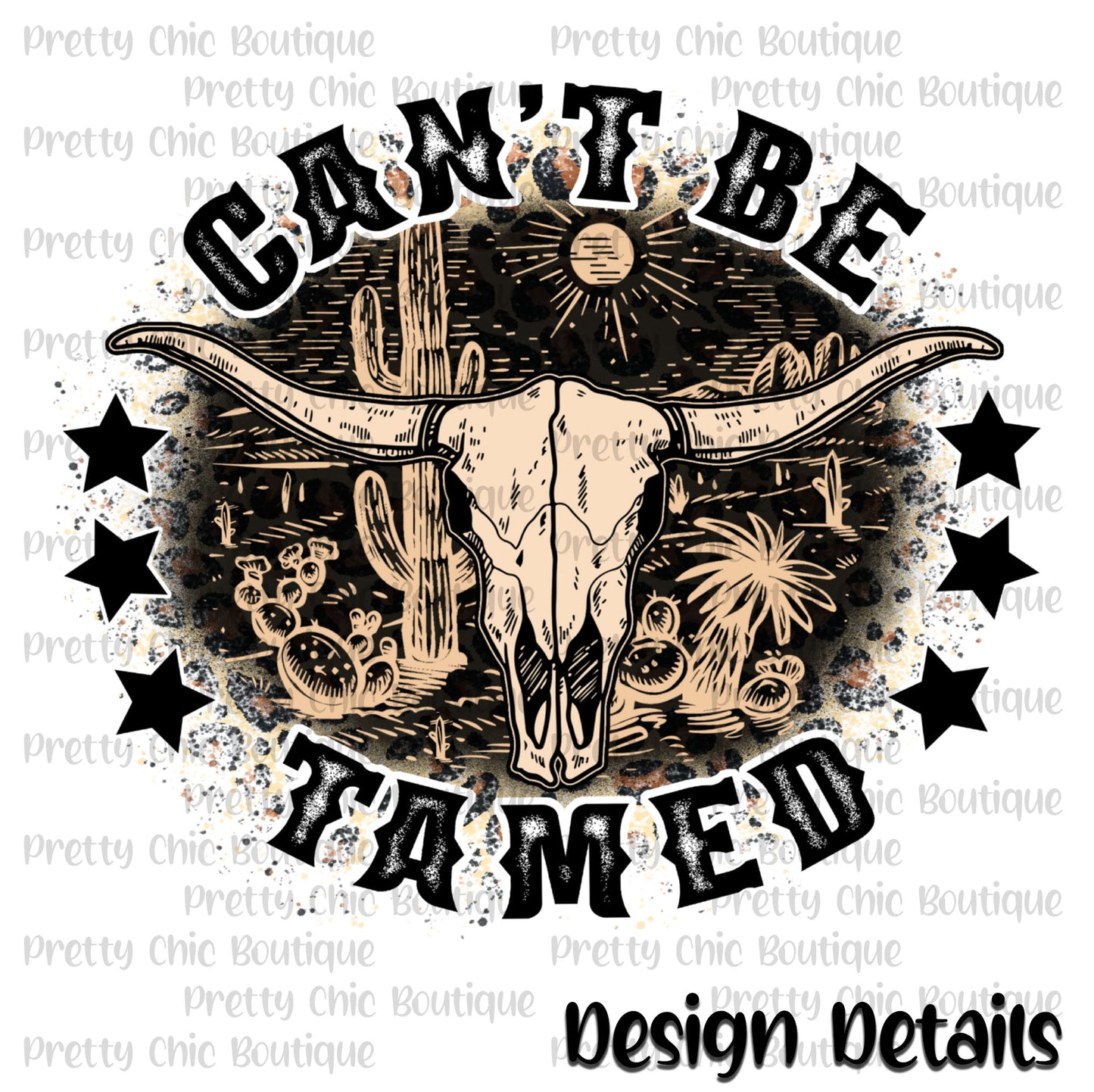 Can't Be Tamed Distressed Patch Ponytail Hat