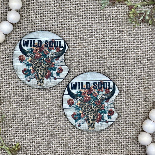 Wild Soul Car Coaster 2-Pack