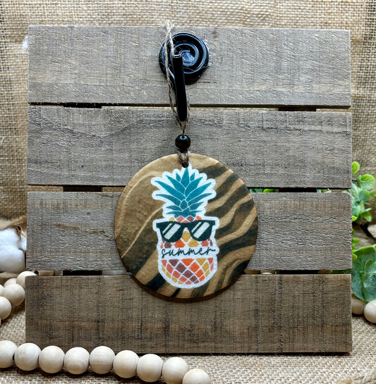 Summer Shades Pineapple Air Freshener