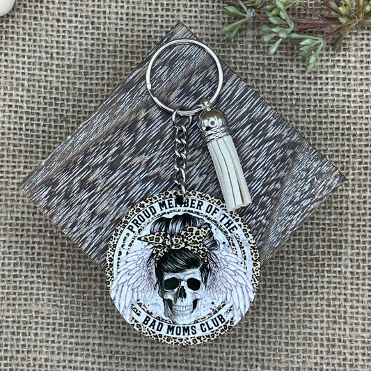 Bad Moms Club Keychain