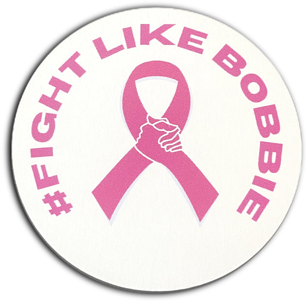 Flexible Magnet 3" round - #FightLikeBobbie