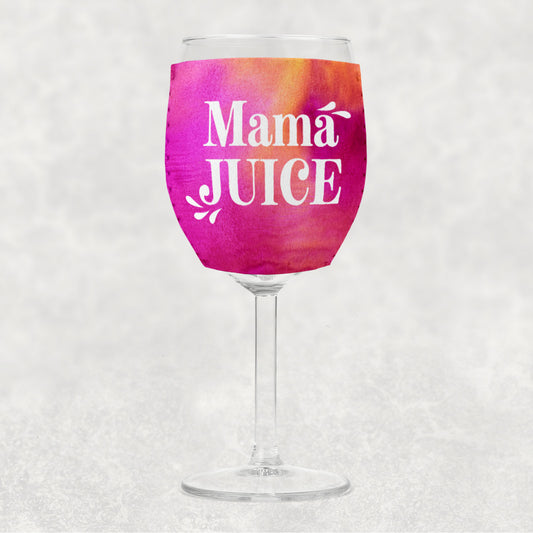 Mama Juice Wine Glass Sleeve