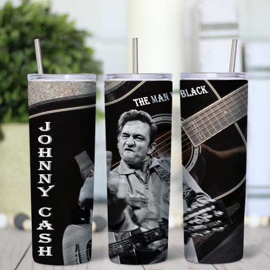 Johnny Cash 20oz Tumbler