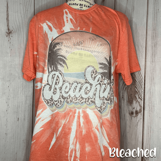 Beachin' Bleached Fashion Tee